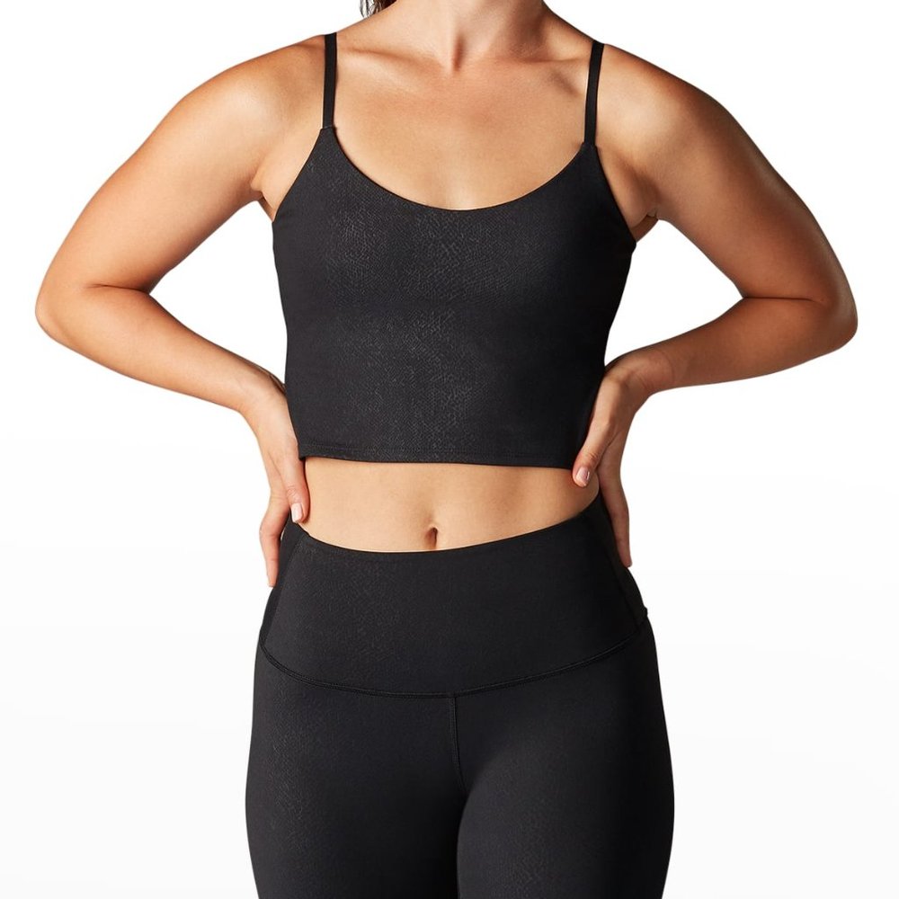 Tavi Noir Ebony Python Cami Bra + Leggings